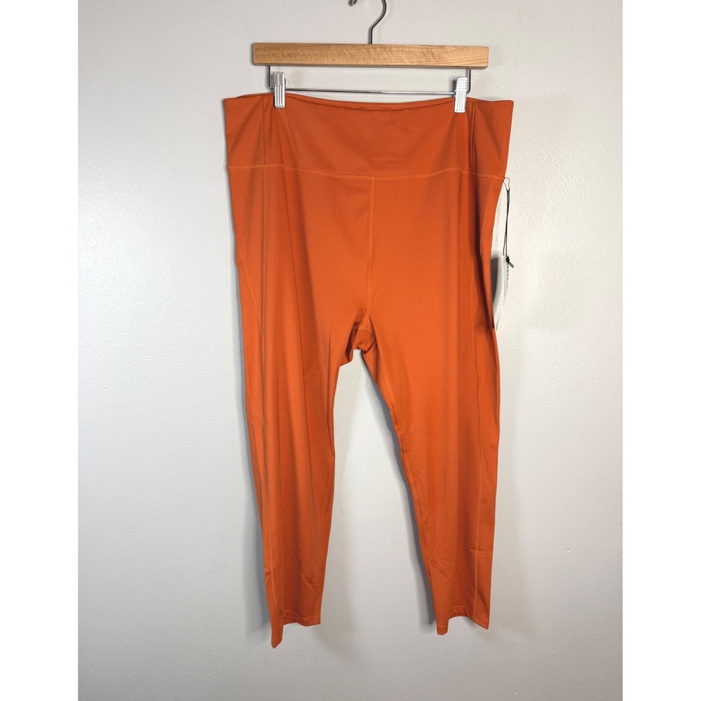 Girlfriend‎ Collective Compressive High Rise Leggings Orange 5XL NWT